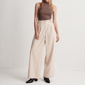 Madewell the Petite Harlow Pant in Harvest Moon 00P NWOT